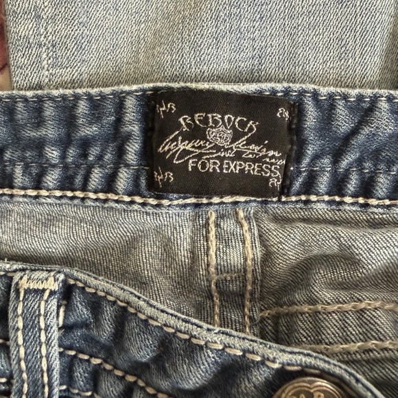 Lot of 3 Y2K ReRock Womens Jeans size 10R - Picture 4 of 9